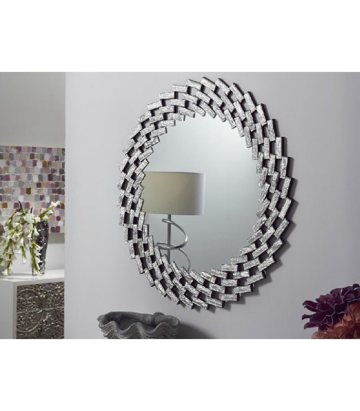 Espejos de pared redondos para espacios elegantes y con personalidad.