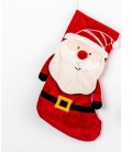 Colgantes Navidad calcetín Papa Noel