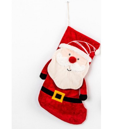 Colgantes Navidad calcetín Papa Noel